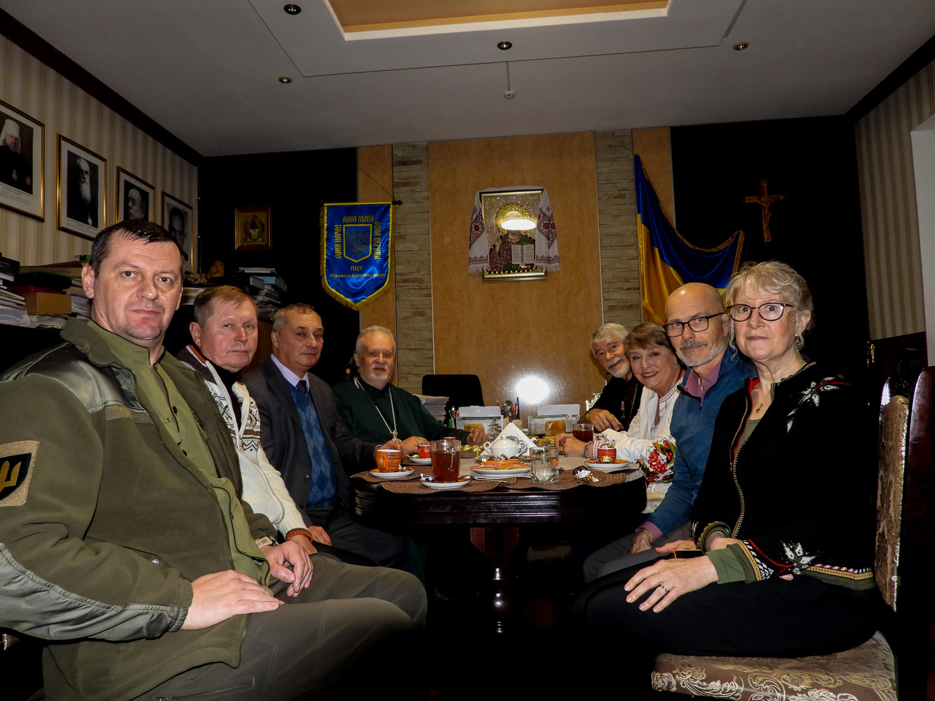 Єпископ Віктор Бедь провів зустріч із представниками американської організації «Reboot Recovery» та Всеукраїнського міжконфесійного релігійного християнсько-військового братства